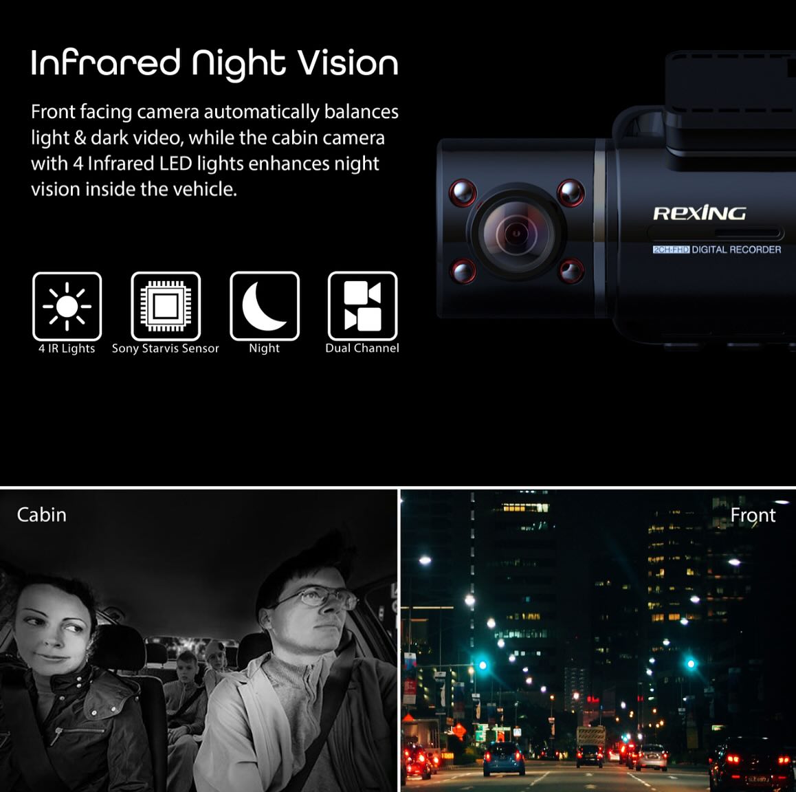 DashCam en vehículo