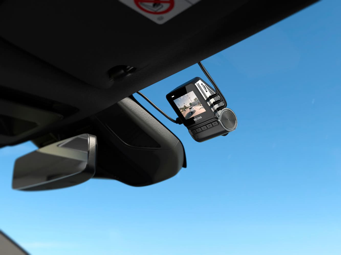 DashCam instalada en auto